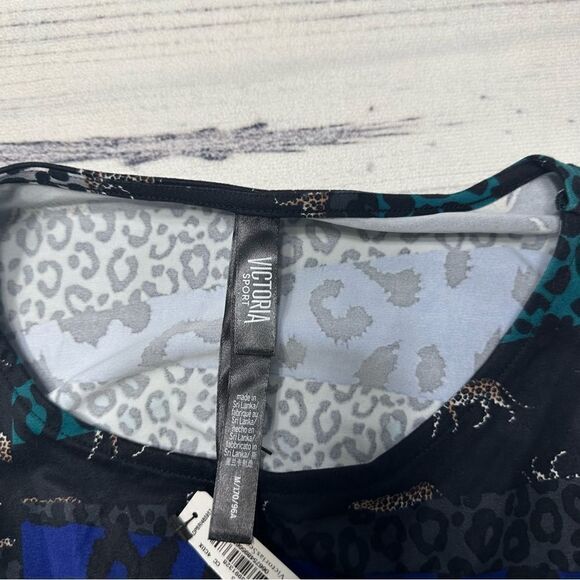 NWT! Victoria’s Secret Dress Open Back Exotic Animal Print Multicolored Size Med - Picture 10 of 11